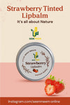Strawberry tinted lipbalm