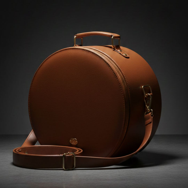 Paaghri Box - Dark Tan Real Leather
