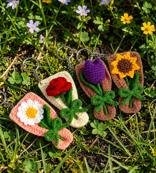 Bouquet keychain💐