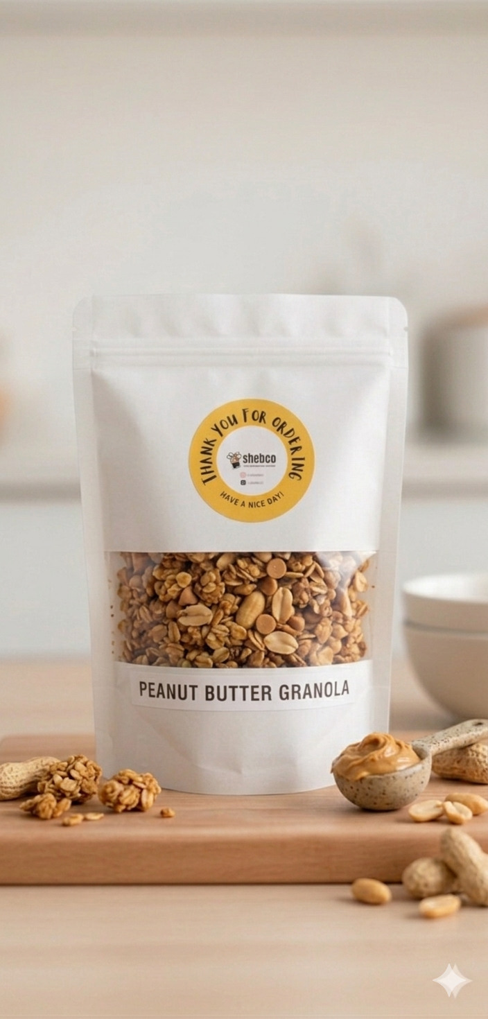 Shebee's Peanut Butter Granola 250 gm