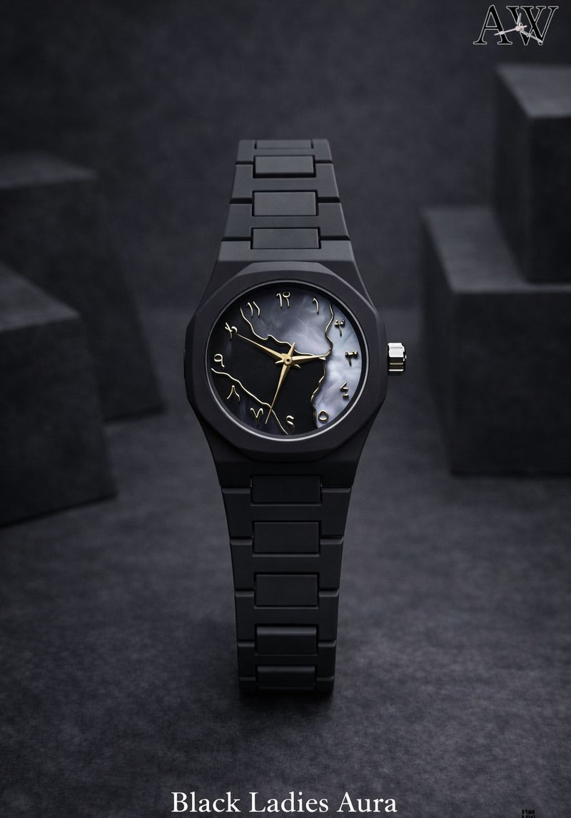 Aura Watch Marble Dial