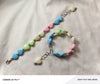 Pastel Heart Gold‑Accent Bracelet – Trendy Aesthetic Jewelry Piece