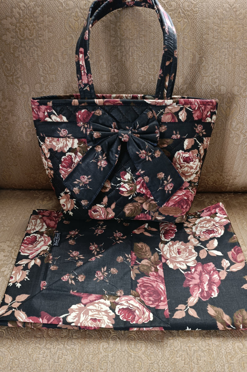 Bow bags with non quilted masellahs