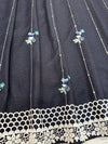 Denim blue Bhaari rida