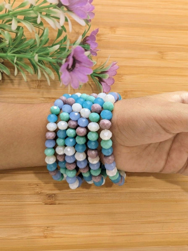 Handmade Pastel Beaded Bracelet