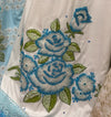 White and blue Handwork Rida