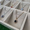 Royal Ruby Pendant Necklace