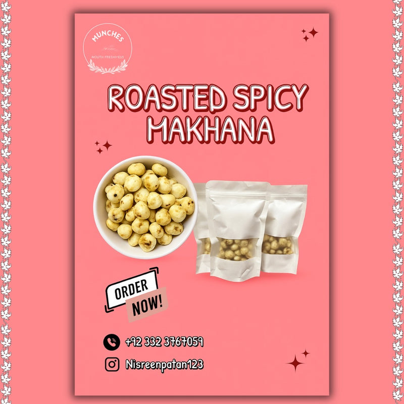 Roasted Spicy Makhana