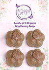 Bundle of 4 Organic soaps
