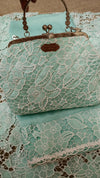 Mint green cutwork Rida