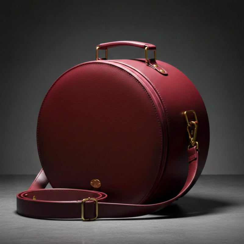 Paaghri Box - Maroon Real Leather
