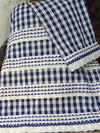 Blue Check Soft Rida – Easy Iron