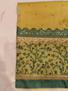 Yellow green lava silk rida