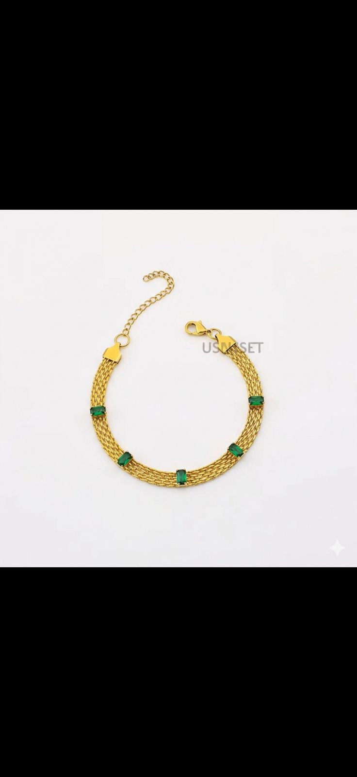 Mesh Zircon Bracelet