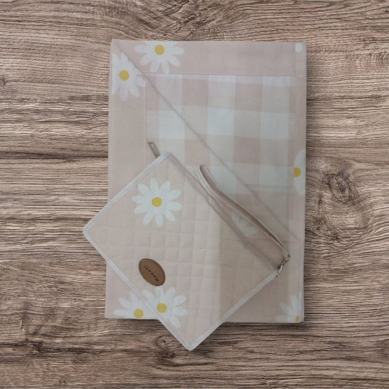 Classic Ladies Masallah with Book Pouch 🤍