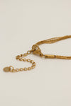 Multi Strand Gold Chain Bracelet
