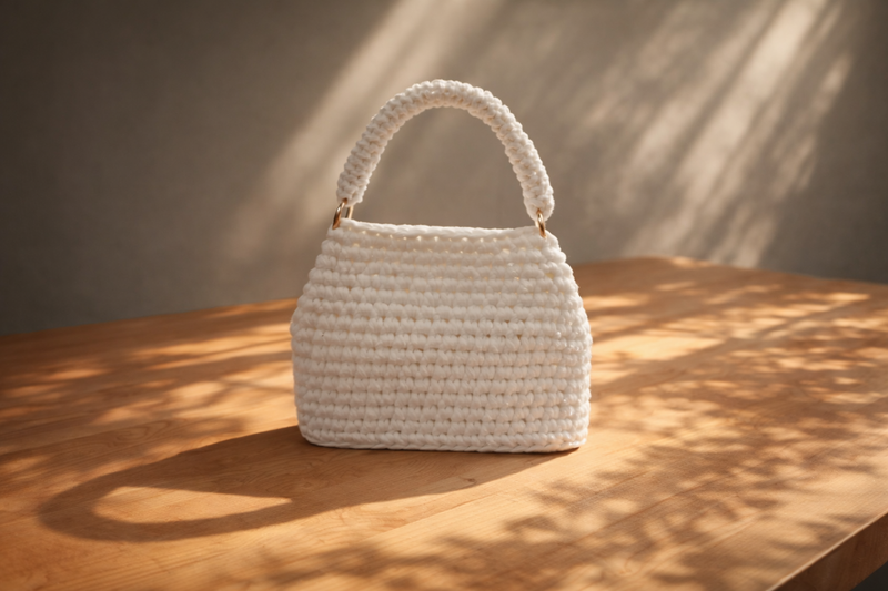 Mini pearl handbag