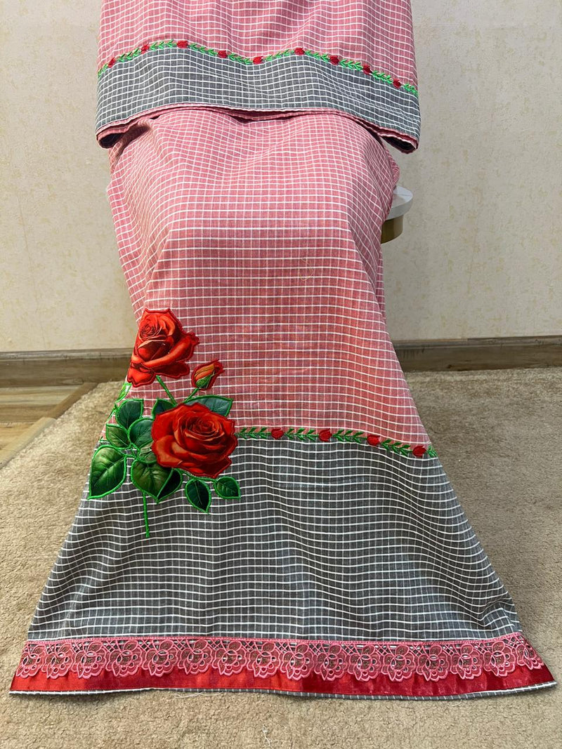 Dorya Cotton Fabric Two Tone Sale