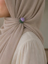 Crochet rida/abaya pins