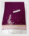 Magenta Aari work