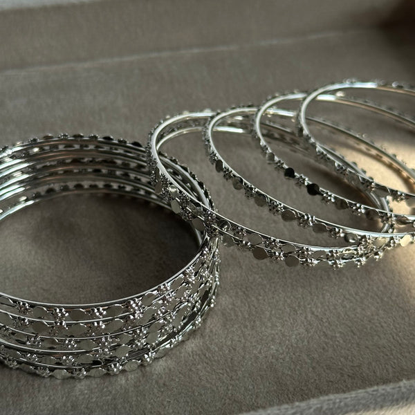 Silver Churi Set (12pc)