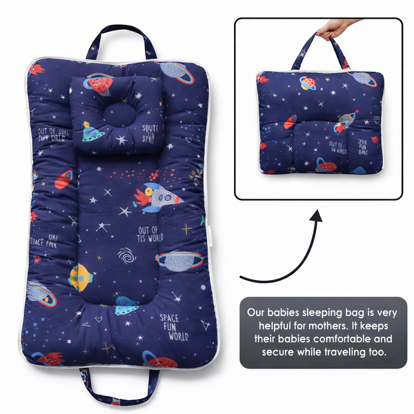 Portable Baby bed with Pillow