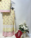 Yellow floral print Rida