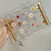 Resin Transparent Flower Tray