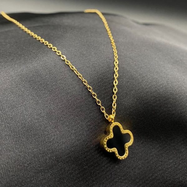Clover double side Necklace