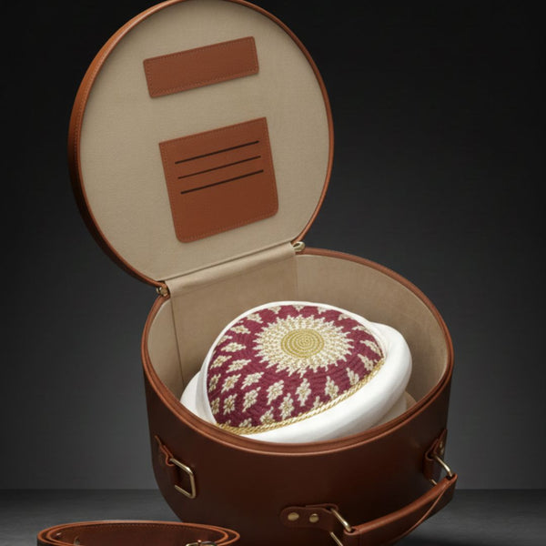Paaghri Box - Dark Tan Real Leather