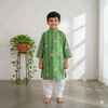 Green stripes football theme kurta size 26