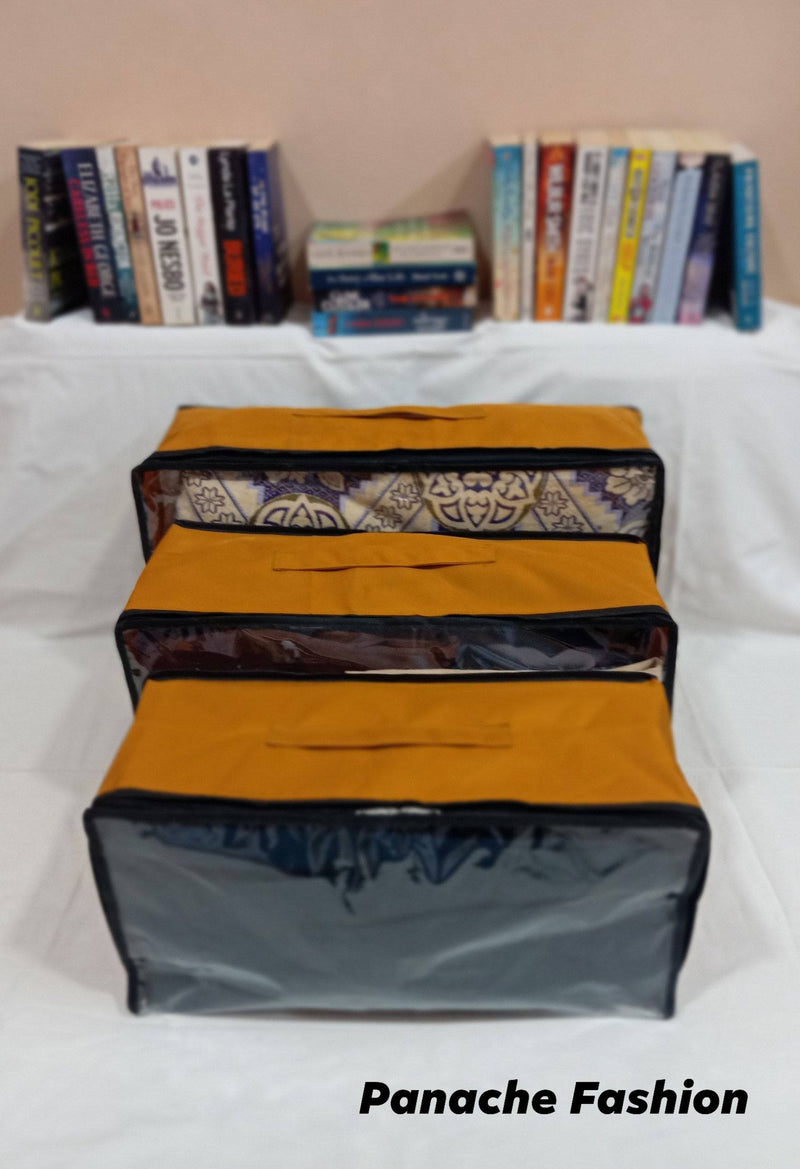 Mustard – 3 Piece Storage Set | Flexible Storage