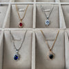 Royal Ruby Pendant Necklace