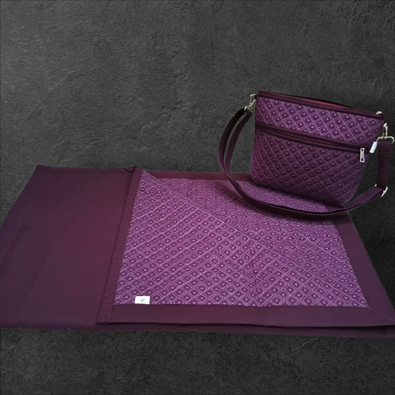 Chicken Fabric Quilted Masallah Bag Set