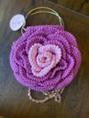 rose purse (pink)