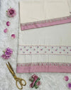 Cream Blossom Hand-Embroidered Rida