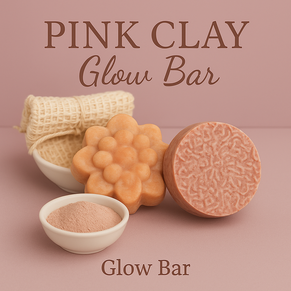 Mom's Touch Handmade Organic Soaps (Pink Clay Balance Bar)