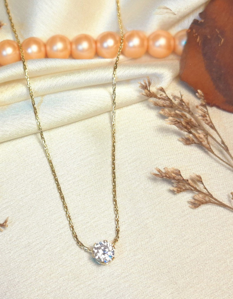 Golden Stone Pendant