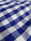 Blue Check Soft Rida – Easy Iron