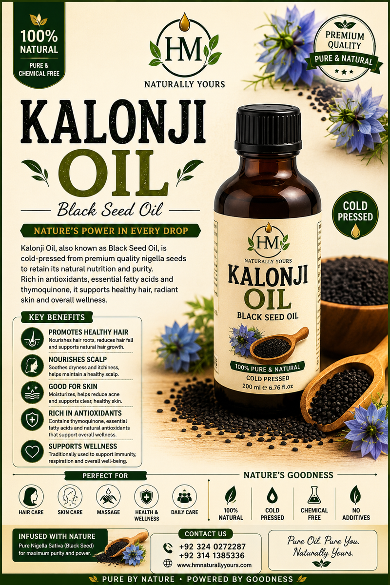 HM Kalonji Oil (250 ML)