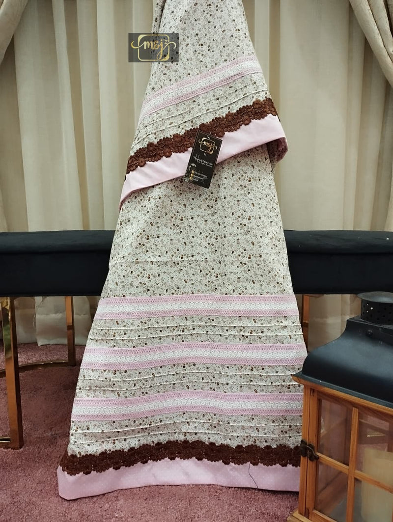 White with coffee sprinkles