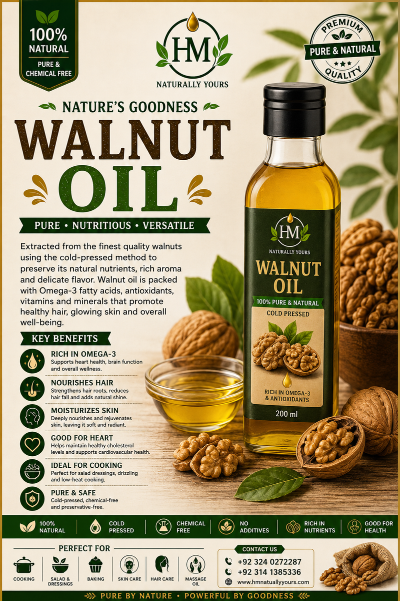 HM Walnut Oil (250 ML)