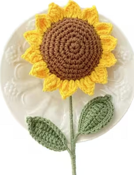 Crochet sunflower 🌻