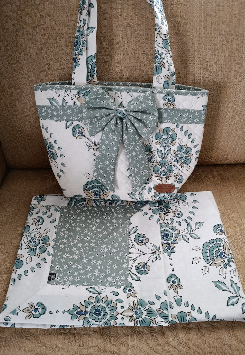 Bow bags with non quilted masellahs